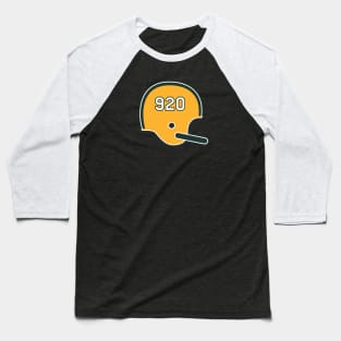 Green Bay Packers 920 Helmet Baseball T-Shirt